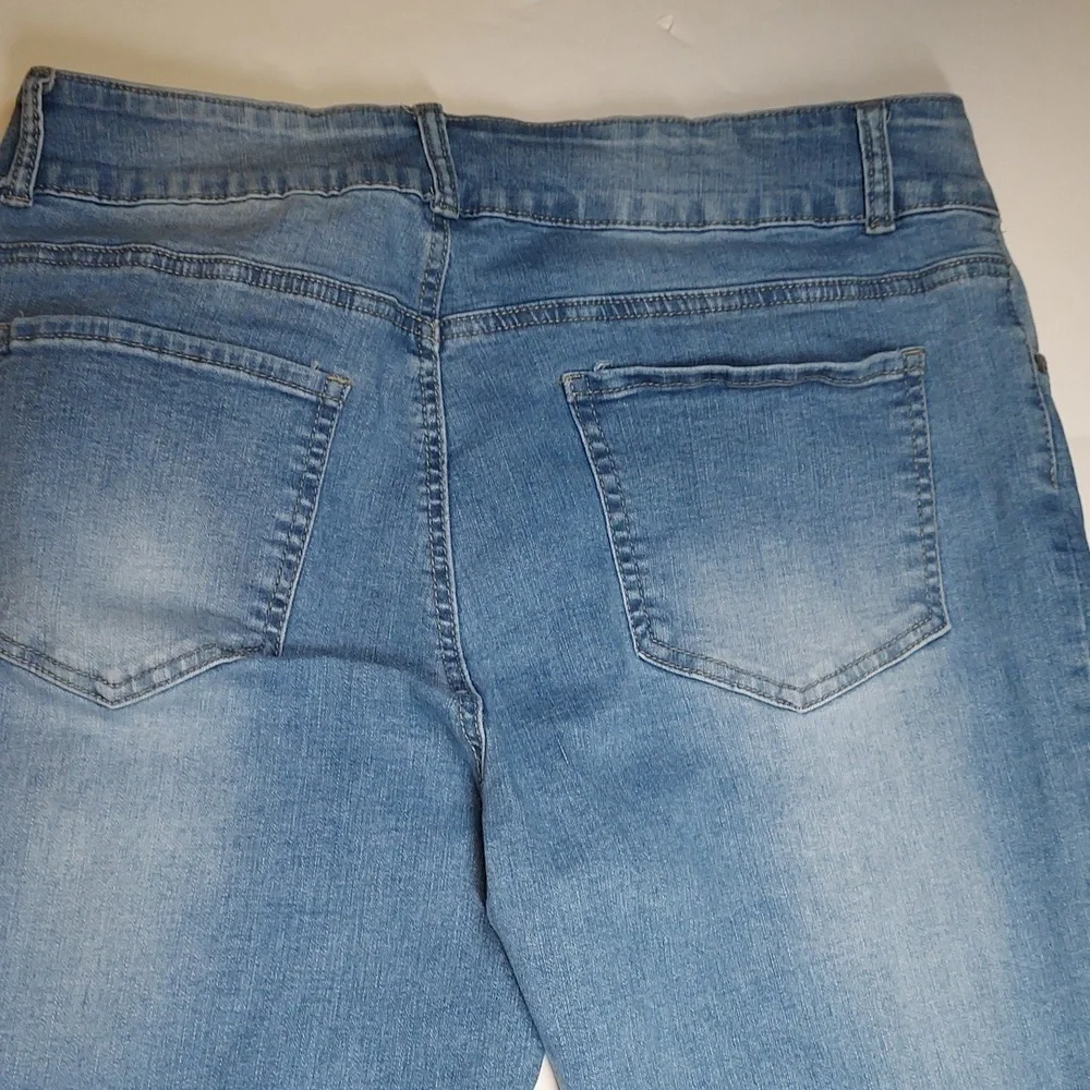Tala Distressed Denim Jeans Size 14 - Picture 10 of 14
